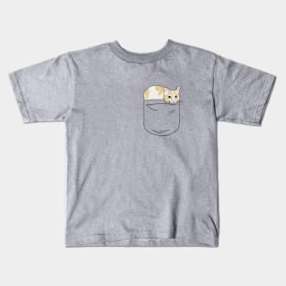 Kitty Pocket 2 Kids T-Shirt